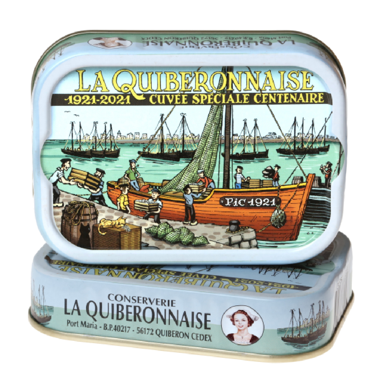 Sardines Edition 100 Ans La Quiberonnaise