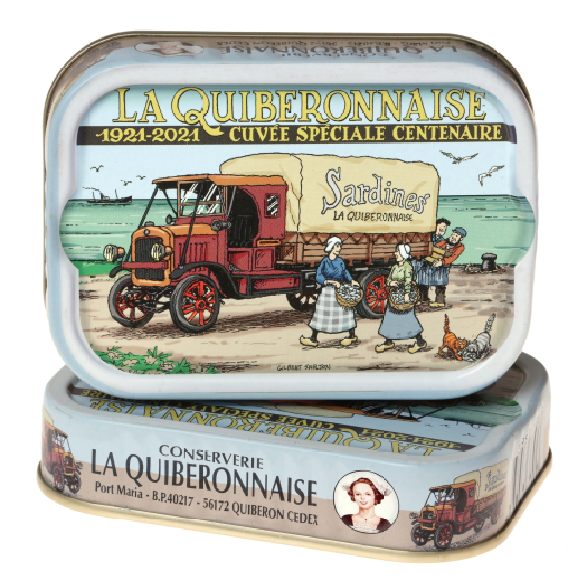 Sardines Edition Limite 100 Ans La Quiberonnaise