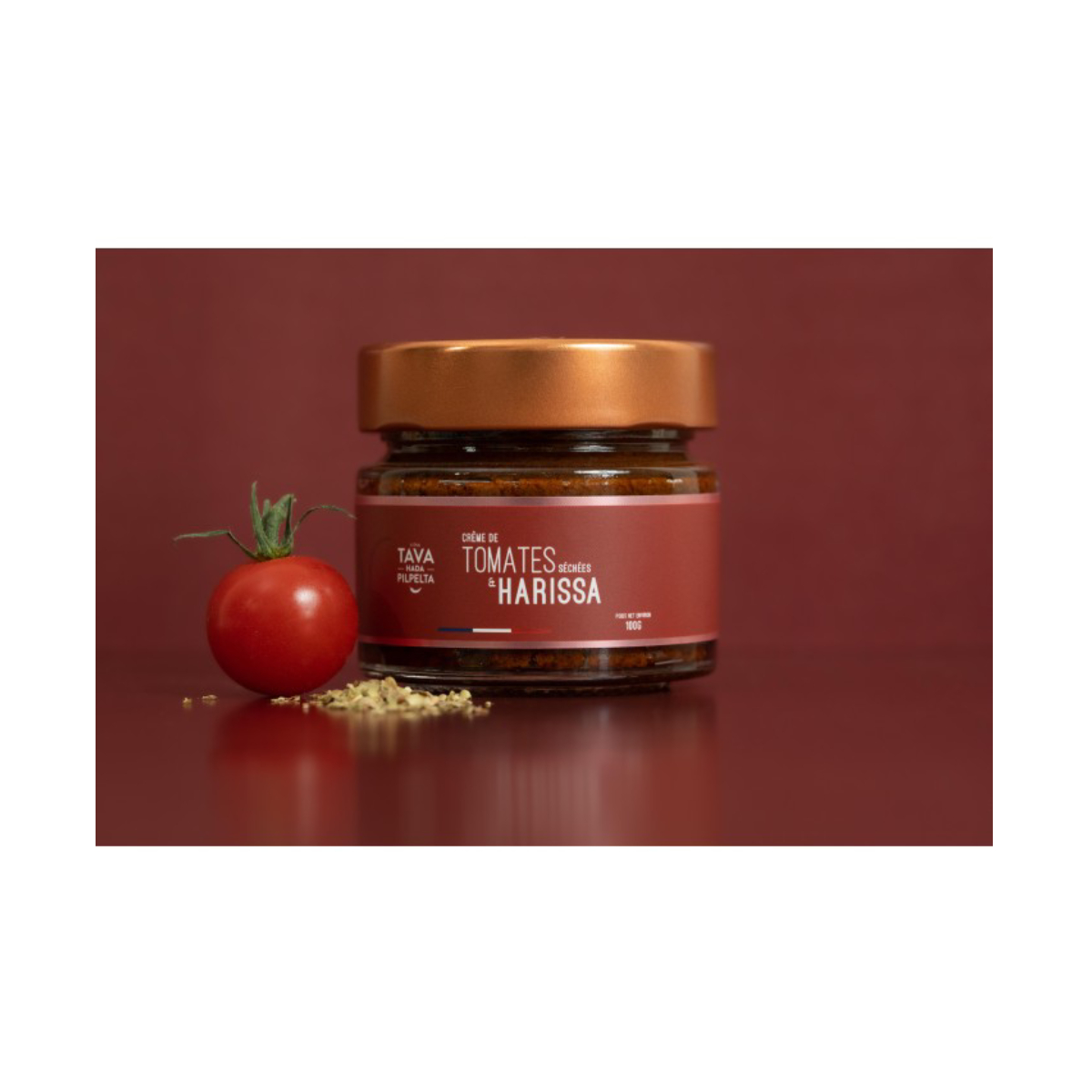 Creme De Tomates Sechees A Lharissa Et Origan 100gr