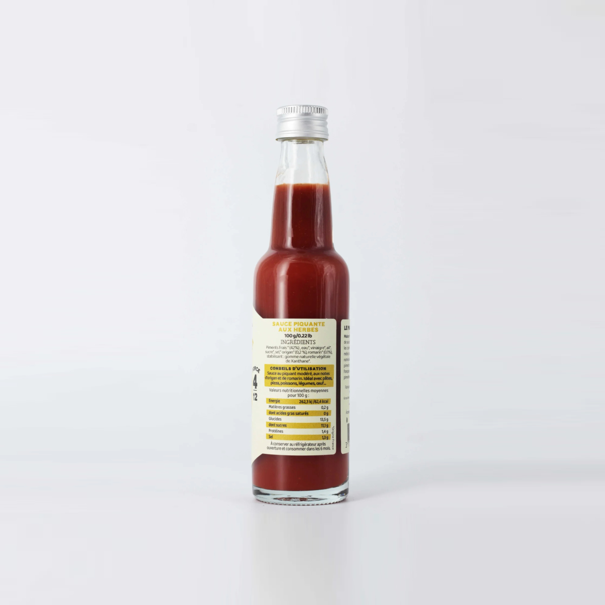 Sauce Piquante -Mistral - piment force 4/12 - La Maison du Goût